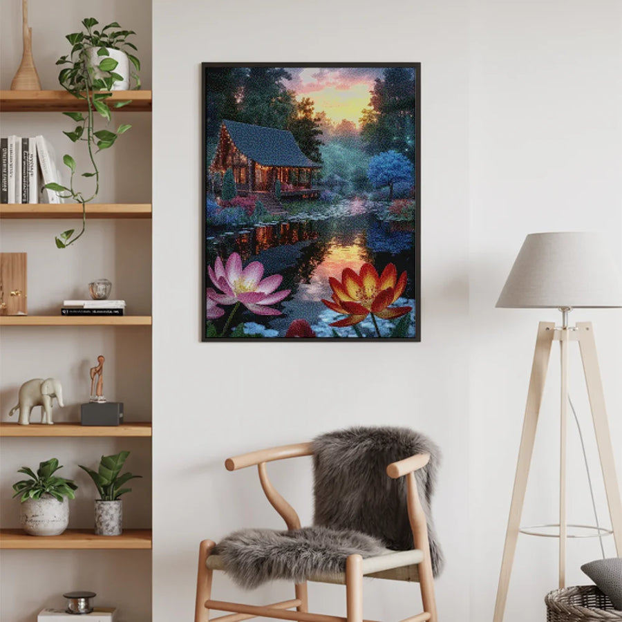 Diamond Painting - Zonnewende Bloei