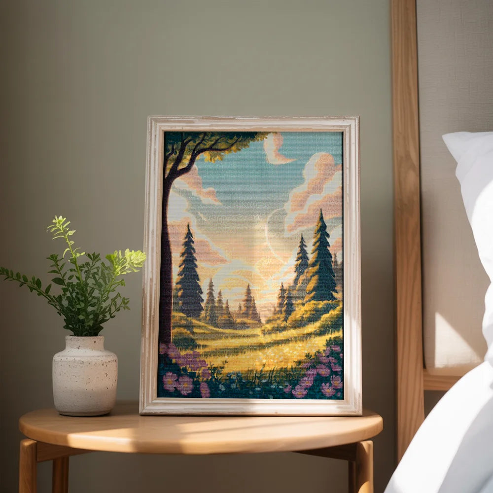 Diamond Painting - Wolkenparadijs