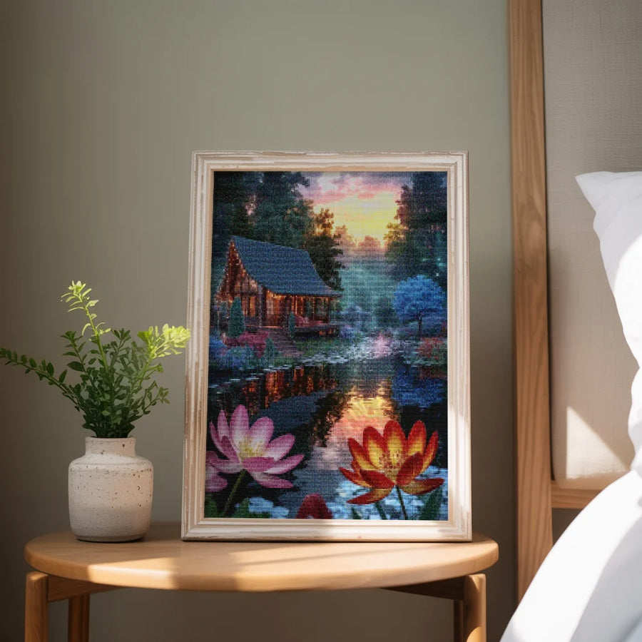 Diamond Painting - Zonnewende Bloei