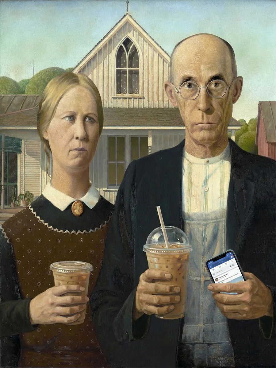 Diamond Painting - American Gothic Chill
