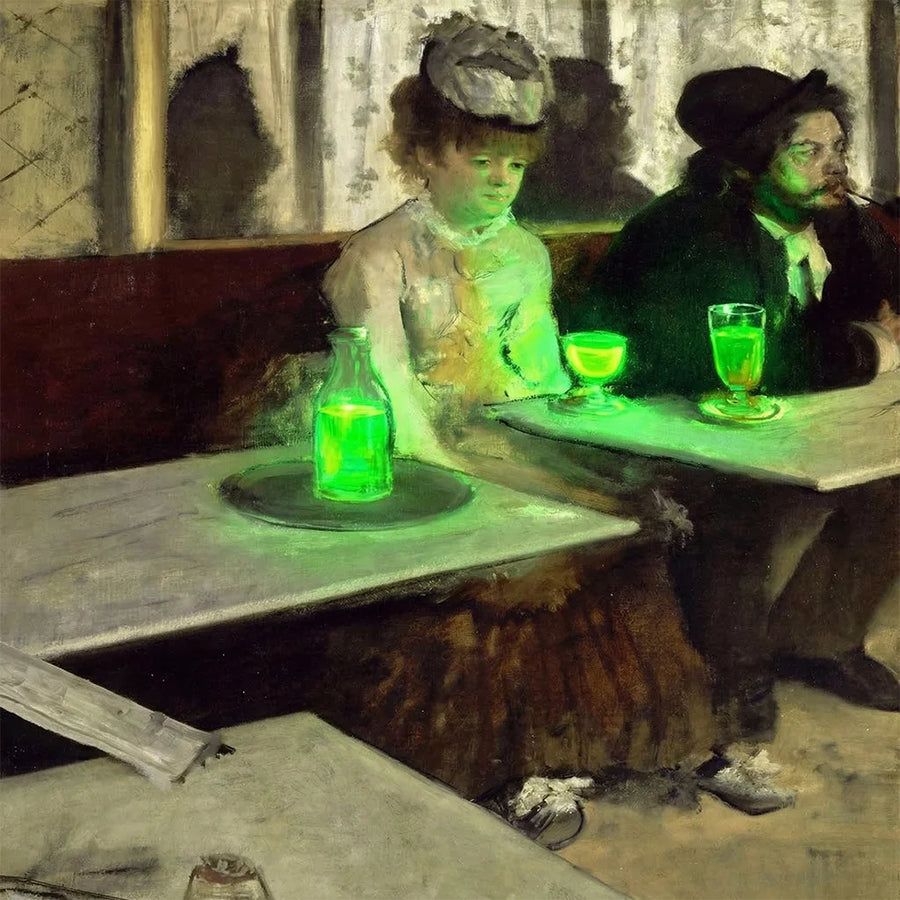 Diamond Painting - De absint in neonlicht
