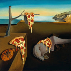 Diamond Painting - Smeltende Pizza Tijd