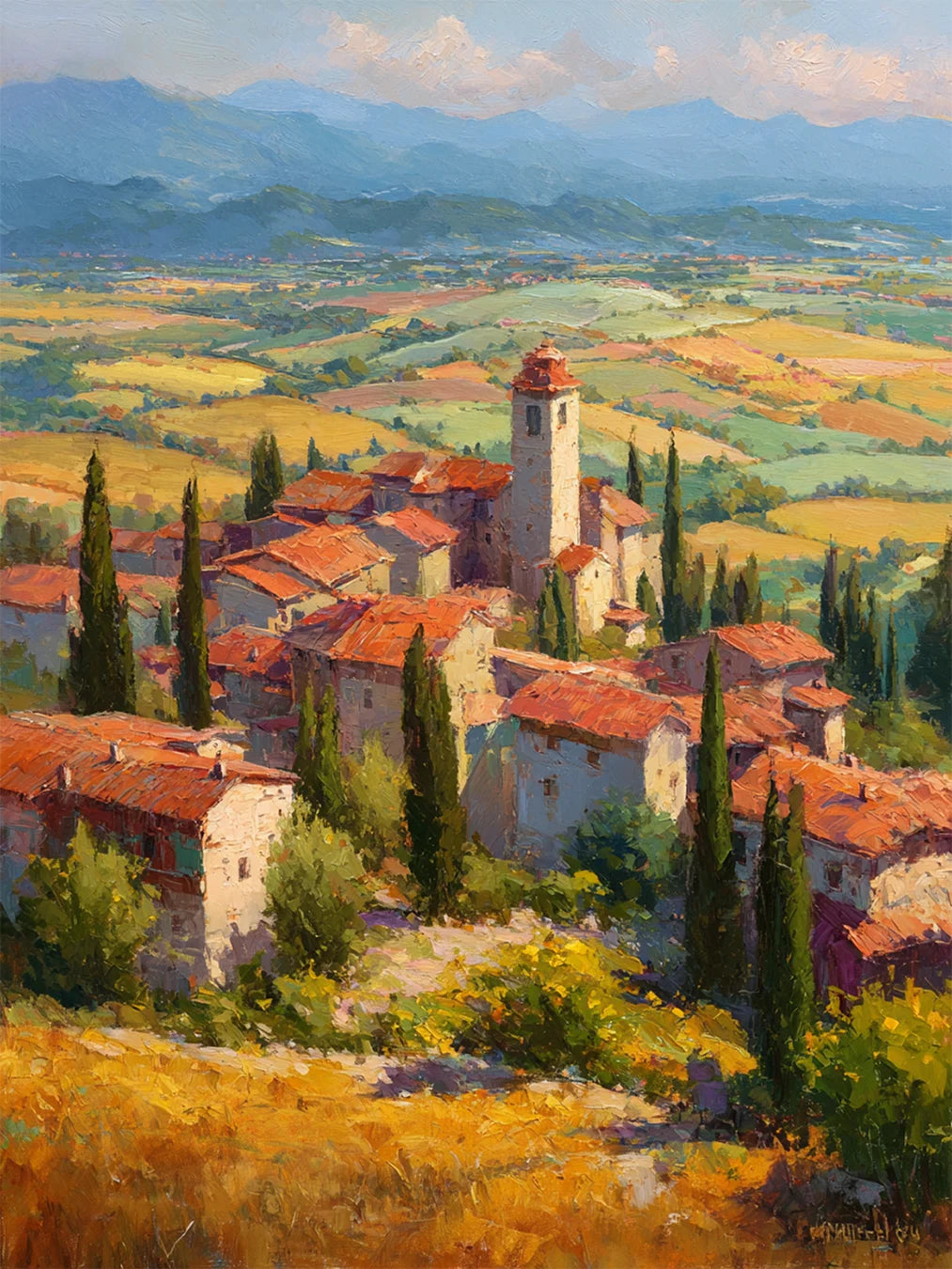 Diamond Painting - Toscane
