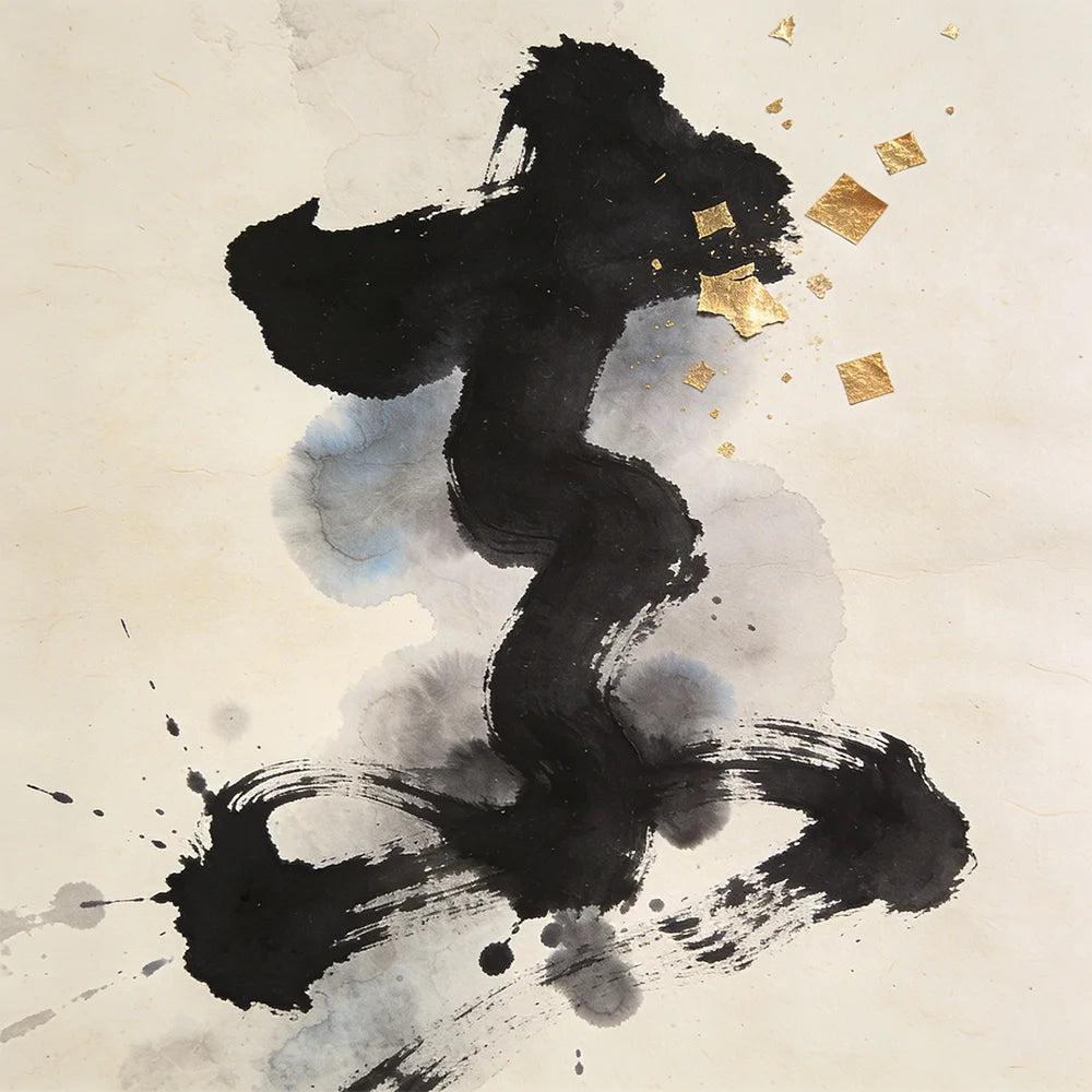 Diamond Painting - Dans van inkt