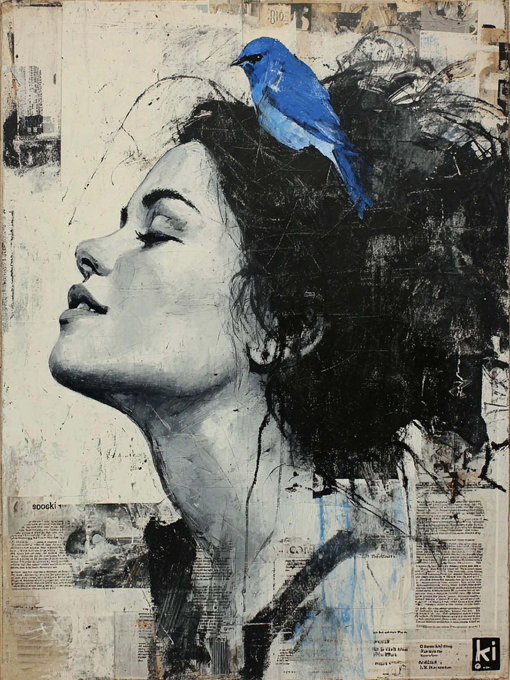 Diamond Painting - Wegtrekkende luchten