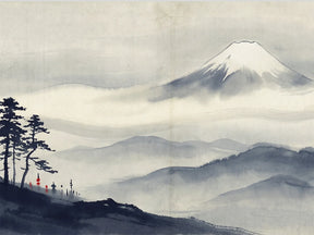 Diamond Painting - Fuji boven de nevel