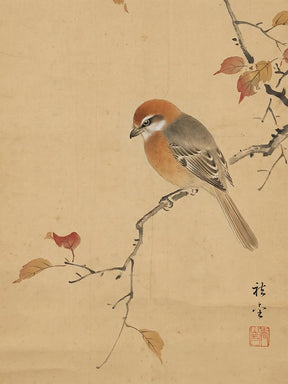 Diamond Painting - Vogel op een stille tak