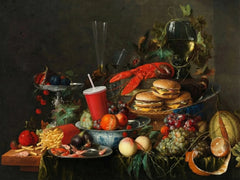 Diamond Painting - Stilleven met fastfood