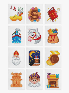 Mini Meesterwerken - Sinterklaas editie (Set van 12)