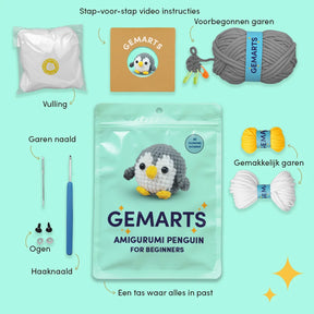 Amigurumi Pinguïn - Gemarts