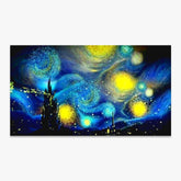 Petersdom nacht Van Gogh Painting | Groot Formaat - SEOS Shop