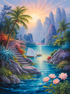 Diamond Painting - Stralende retraite