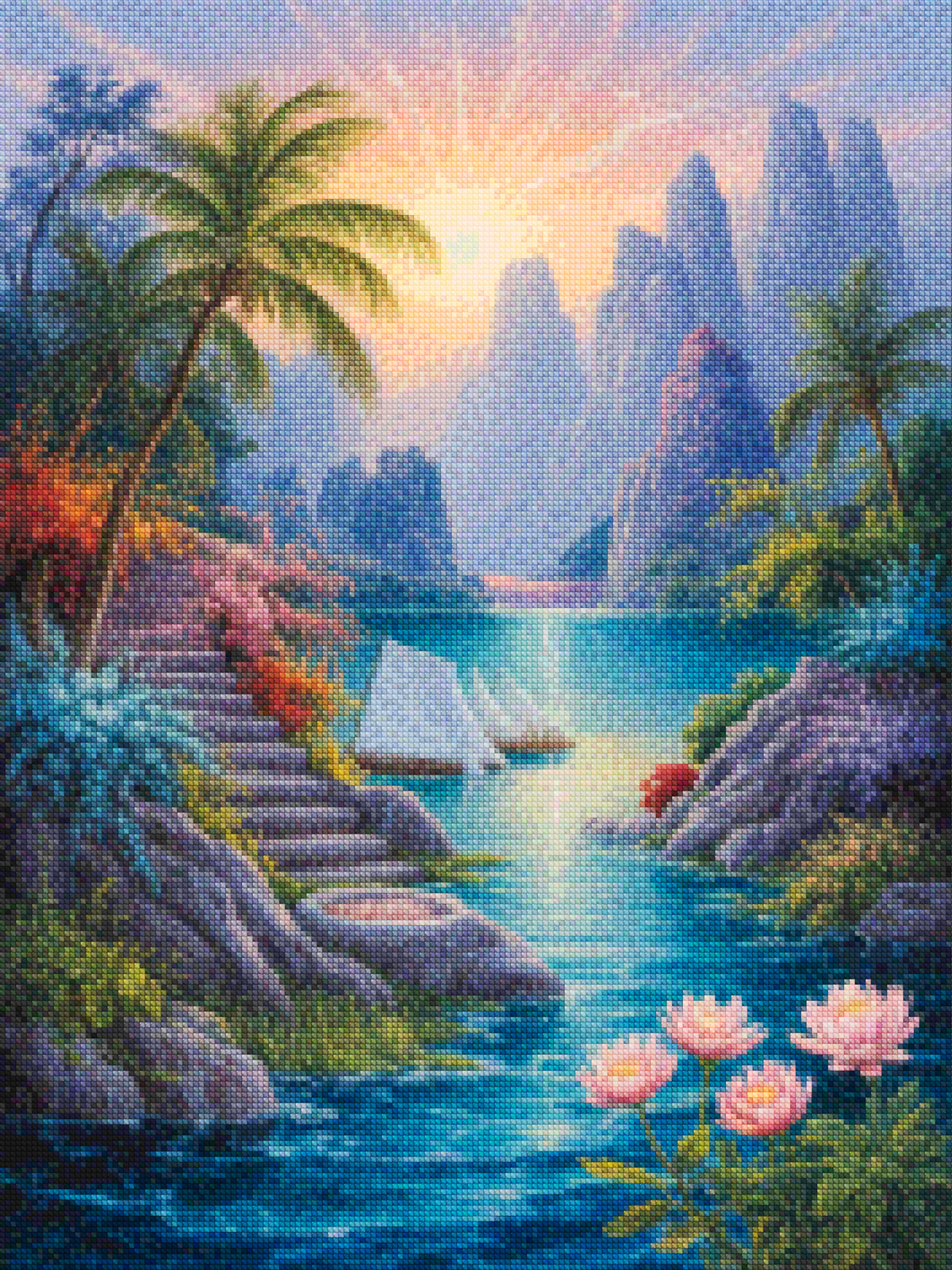 Diamond Painting - Stralende retraite