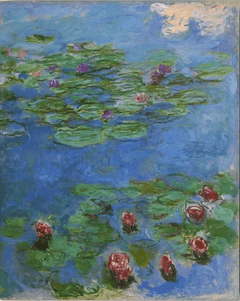 Diamond Painting Rode waterlelies - SEOS Shop ®