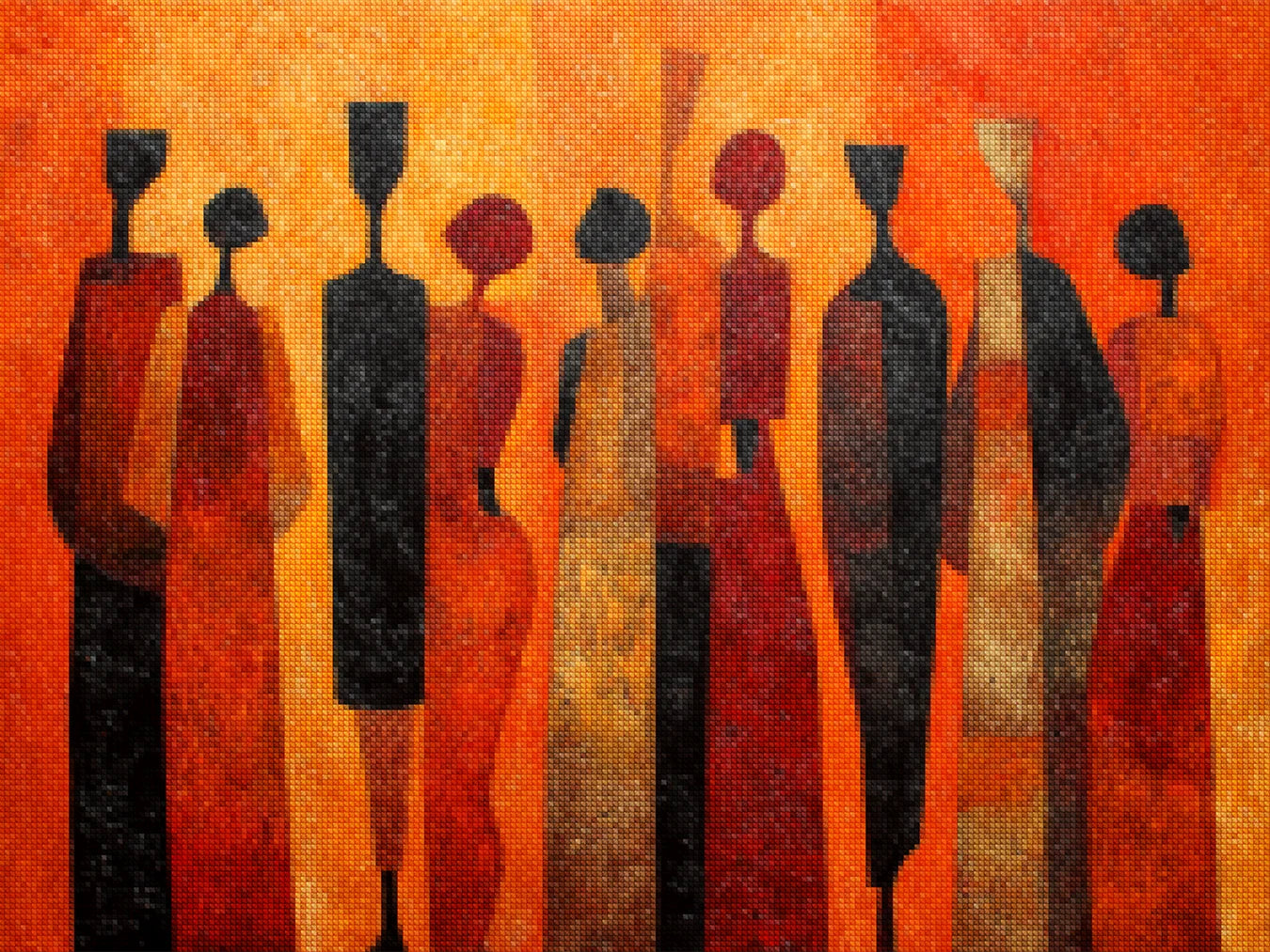 Diamond Painting - Afrika