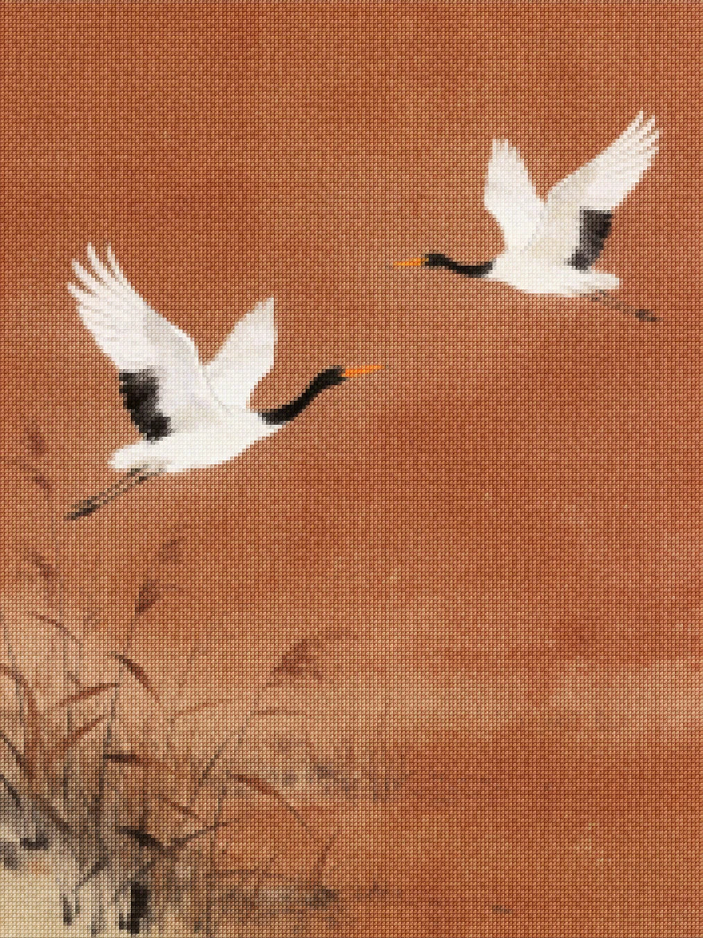 Diamond Painting - Stille Zee in Monochrome Tinten