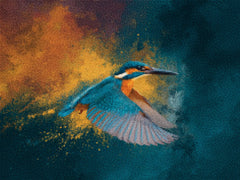 Diamond Painting - De IJsvogel_ Majesteus