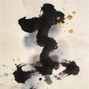 Diamond Painting - Dans van inkt