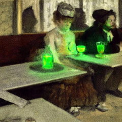 Diamond Painting - De absint in neonlicht