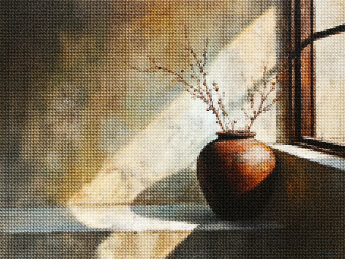 Diamond Painting - Ontluikende Knoppen