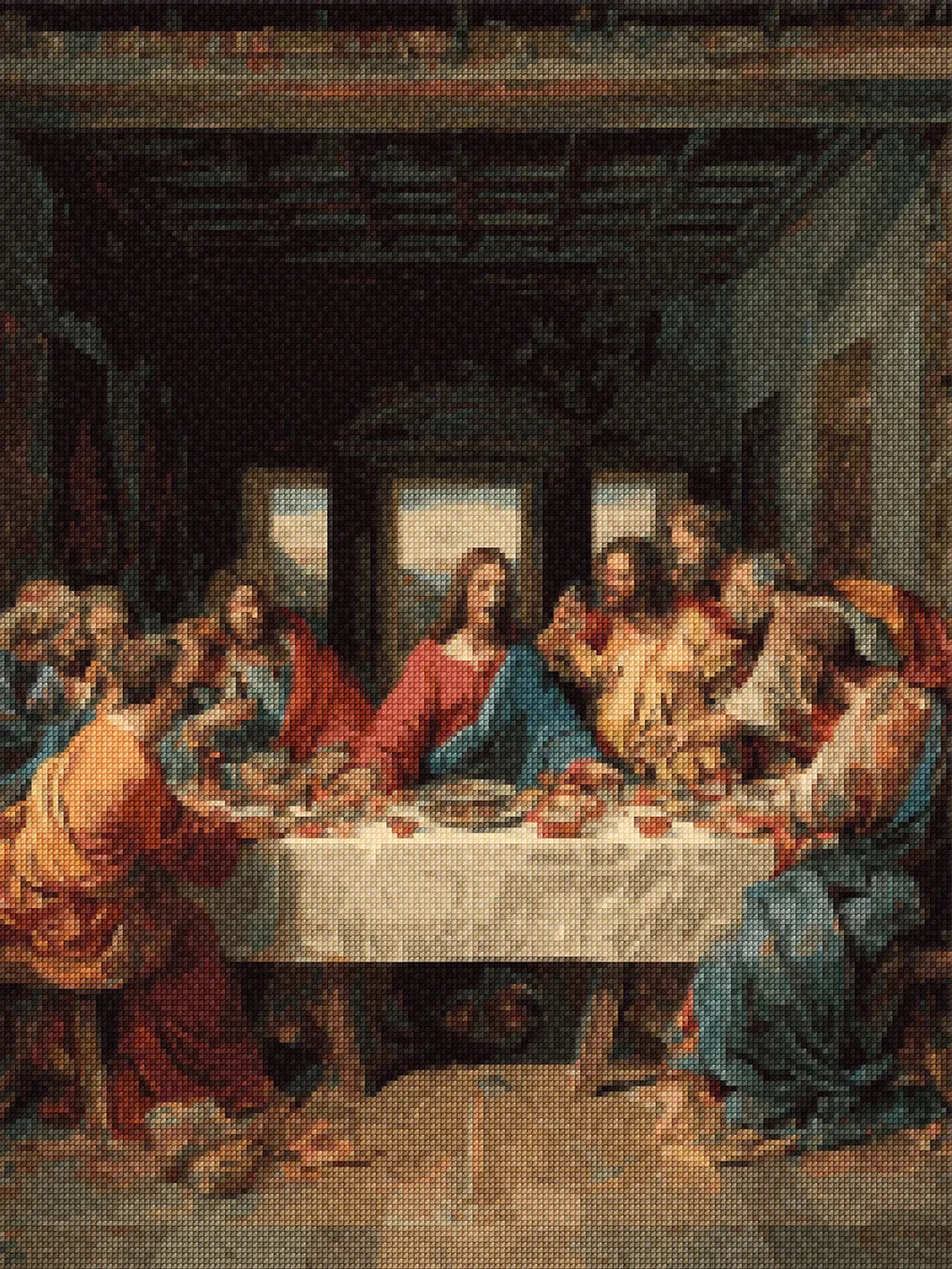 Diamond Painting Het Laatste Avondmaal – productbeeld 2