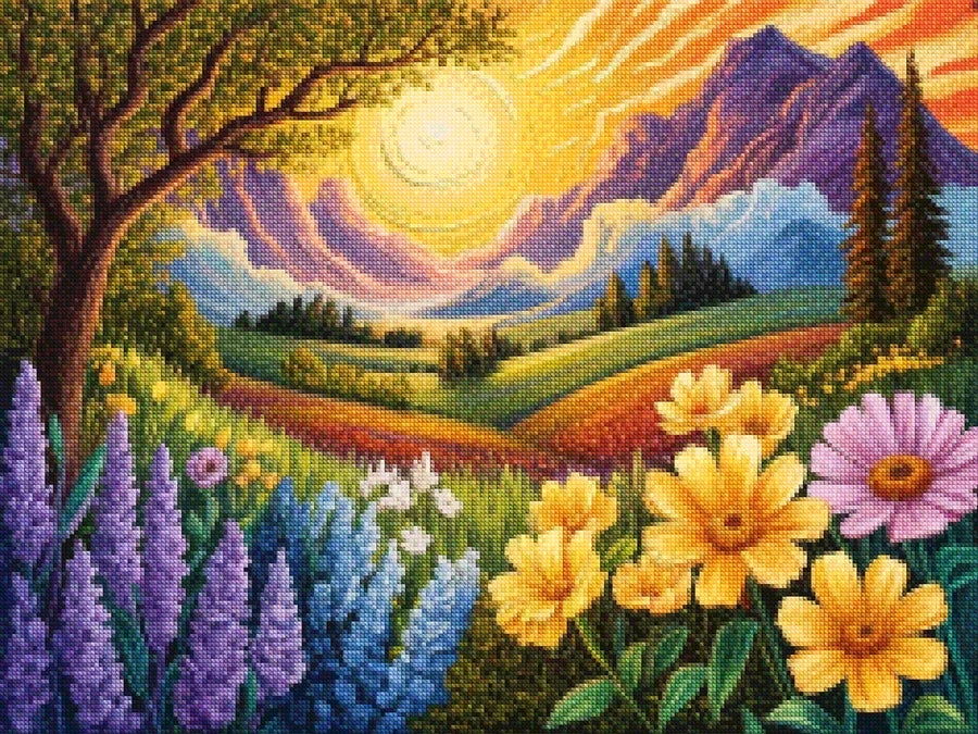 Diamond Painting - Mistvallei