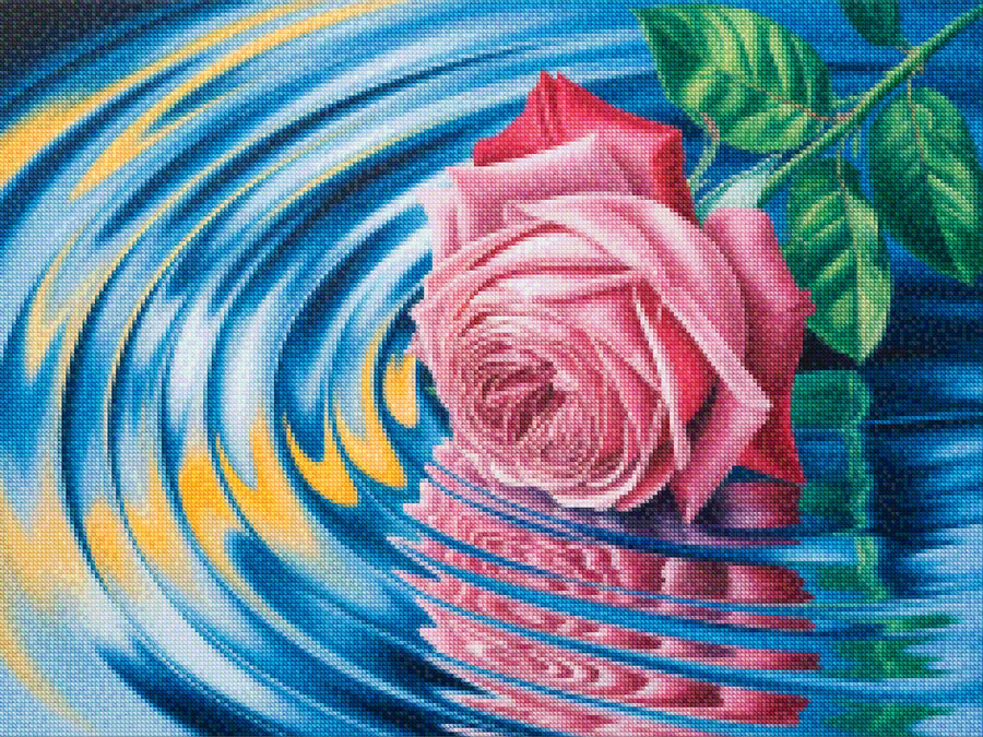 Diamond Painting - Roos viel
