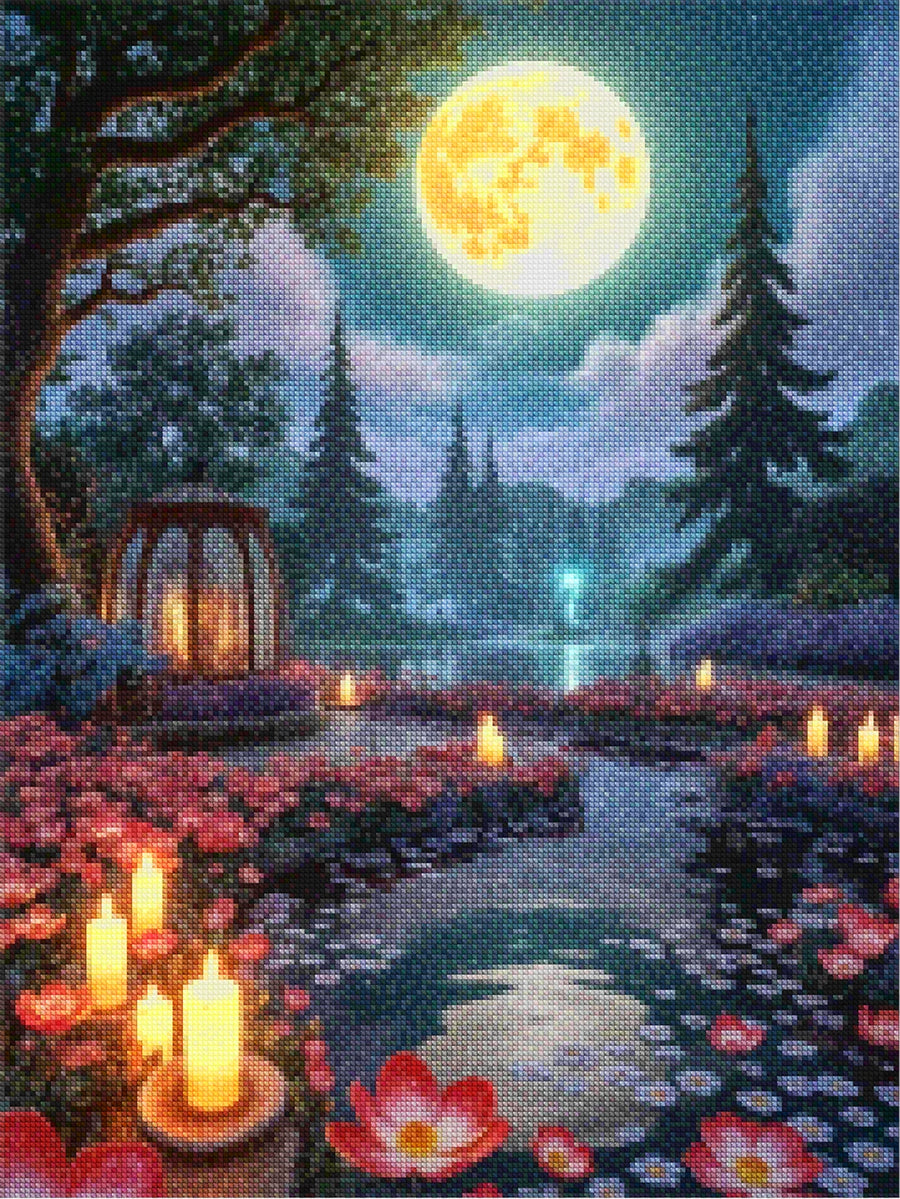Diamond Painting - Maanluik