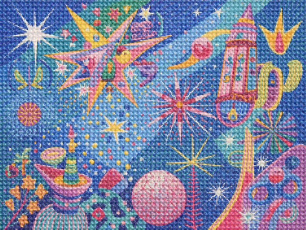 Diamond Painting - Sterrenwoud