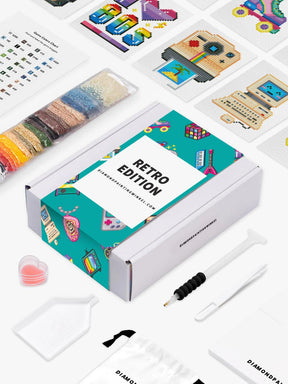 Mini Meesterwerken - Retro editie (Set van 16)