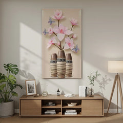 Roze bloemen | Groot Formaat - SEOS Shop ®