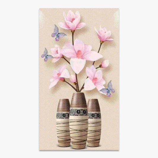 Roze bloemen | Groot Formaat - SEOS Shop ®