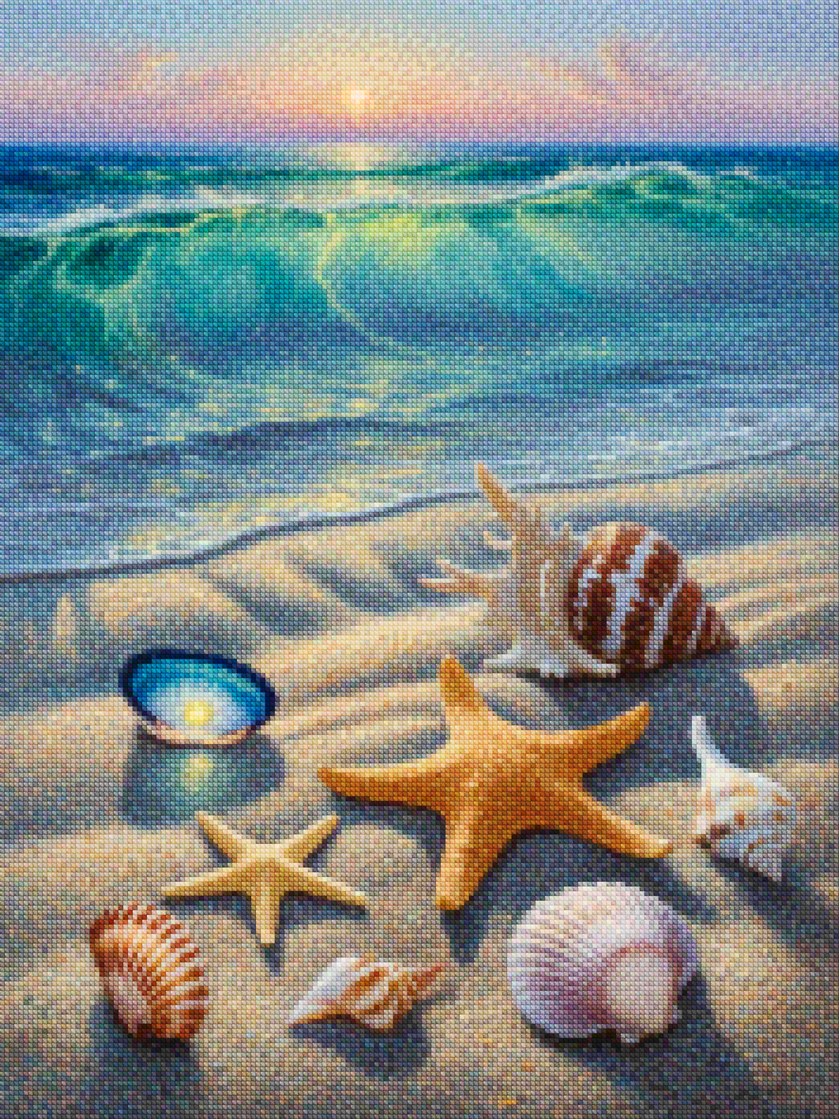 Diamond Painting - Zand en glitter