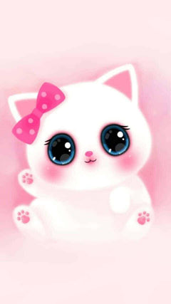Diamond Painting Schattige roze Kitten - SEOS Shop ®