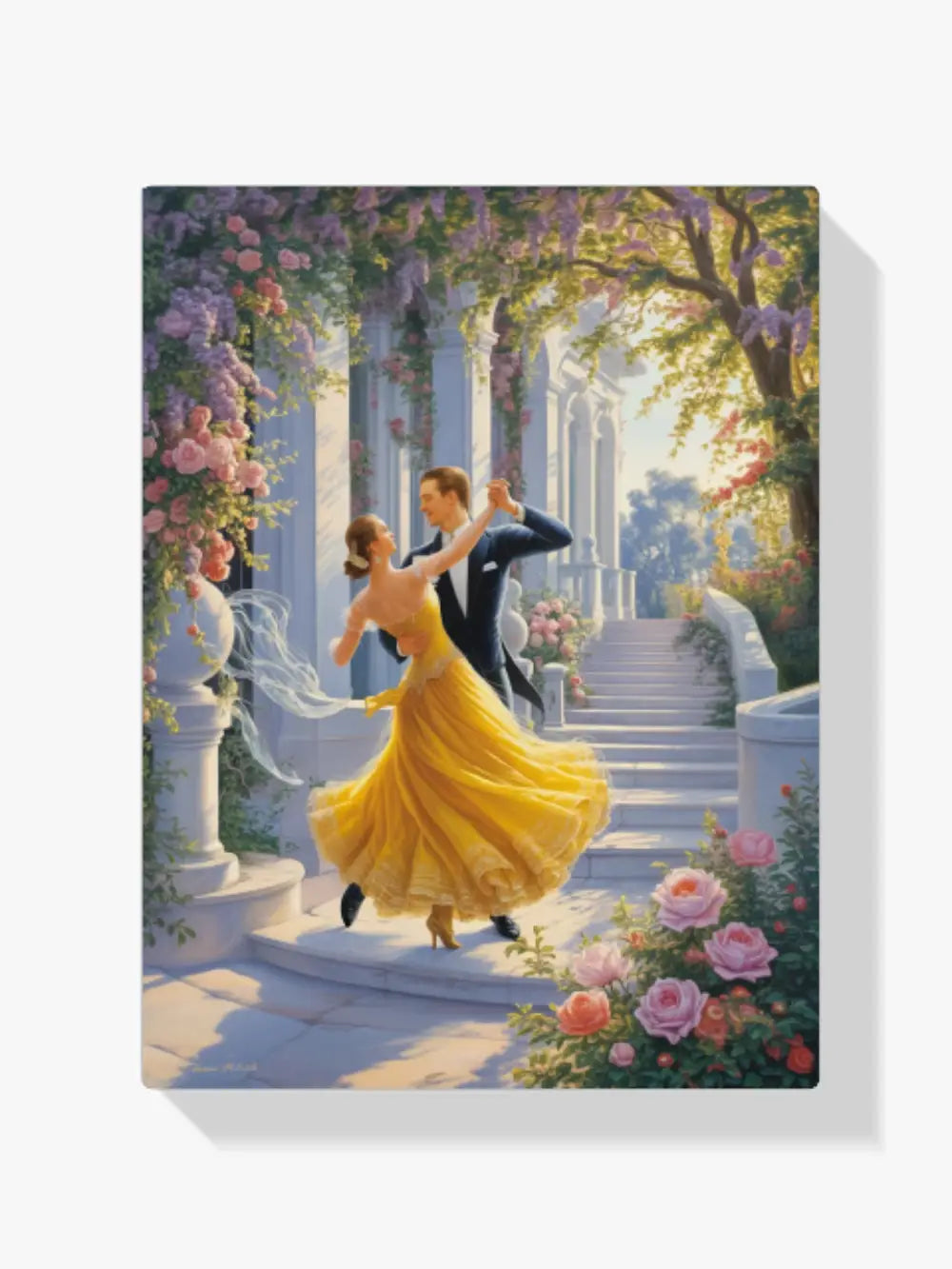 Diamond Painting - Schemering lagune