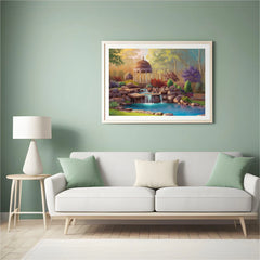 Diamond Painting -  Serene Garden Gazebo