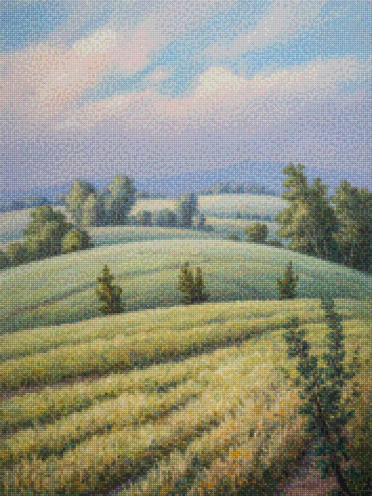 Diamond Painting - Zachte velden