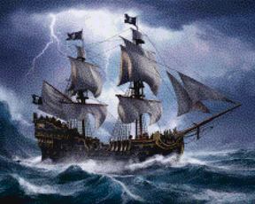 Diamond Painting -  Stormgeboren Galjoen