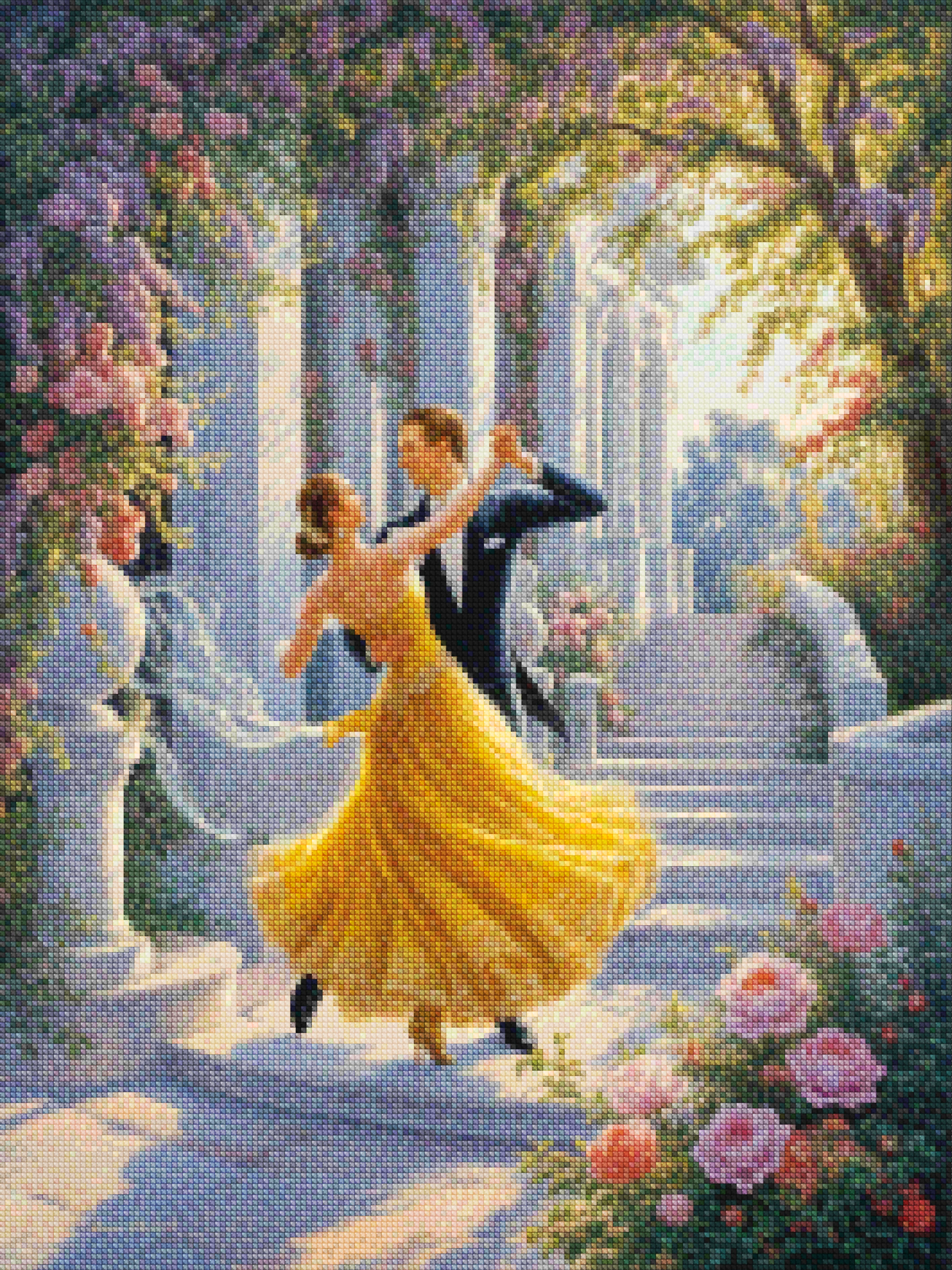 Diamond Painting - Schemering lagune