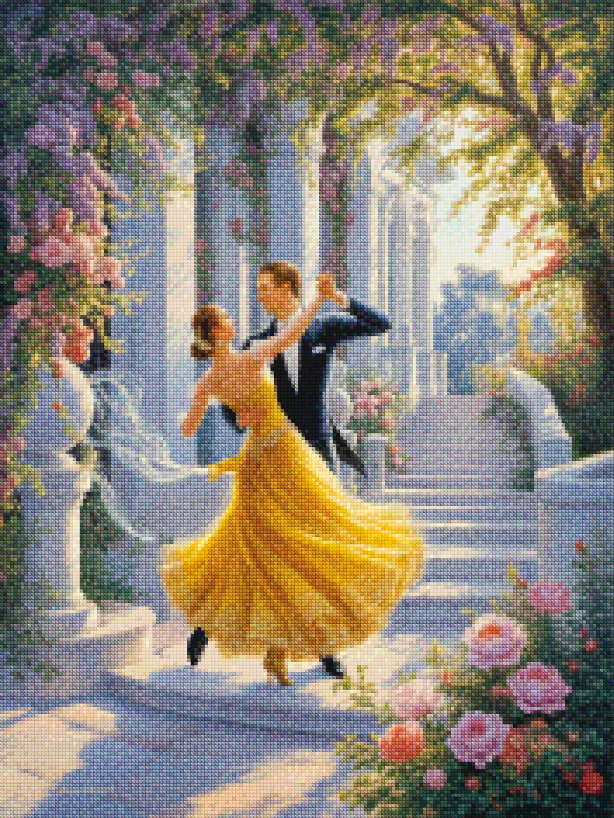 Diamond Painting - Schemering lagune