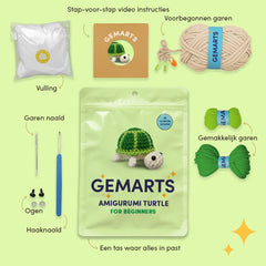 Amigurumi Schildpad - Gemarts