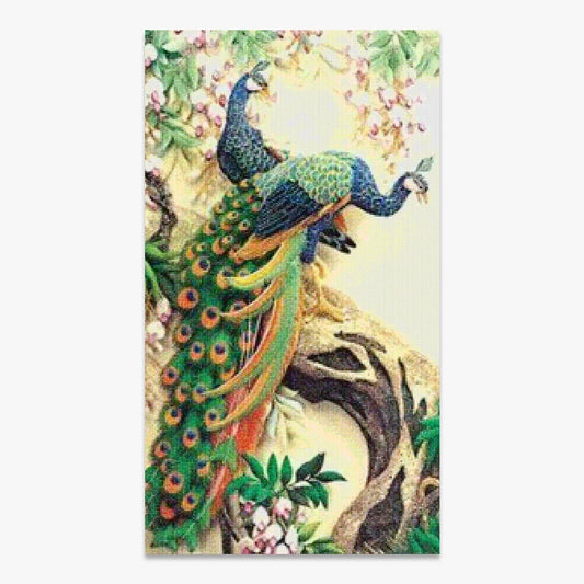 Twee pauwen | Groot Formaat - SEOS Shop ®