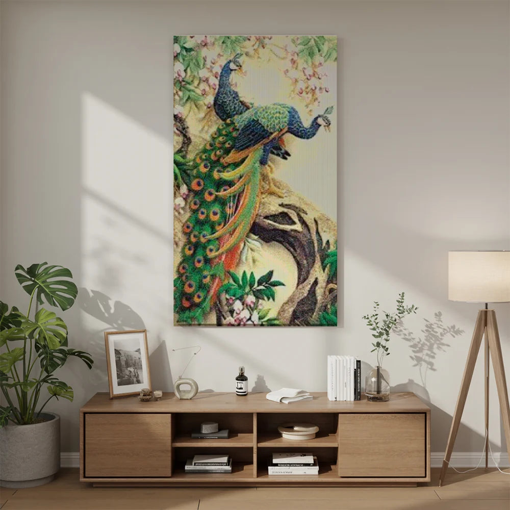 Twee pauwen | Groot Formaat - SEOS Shop ®