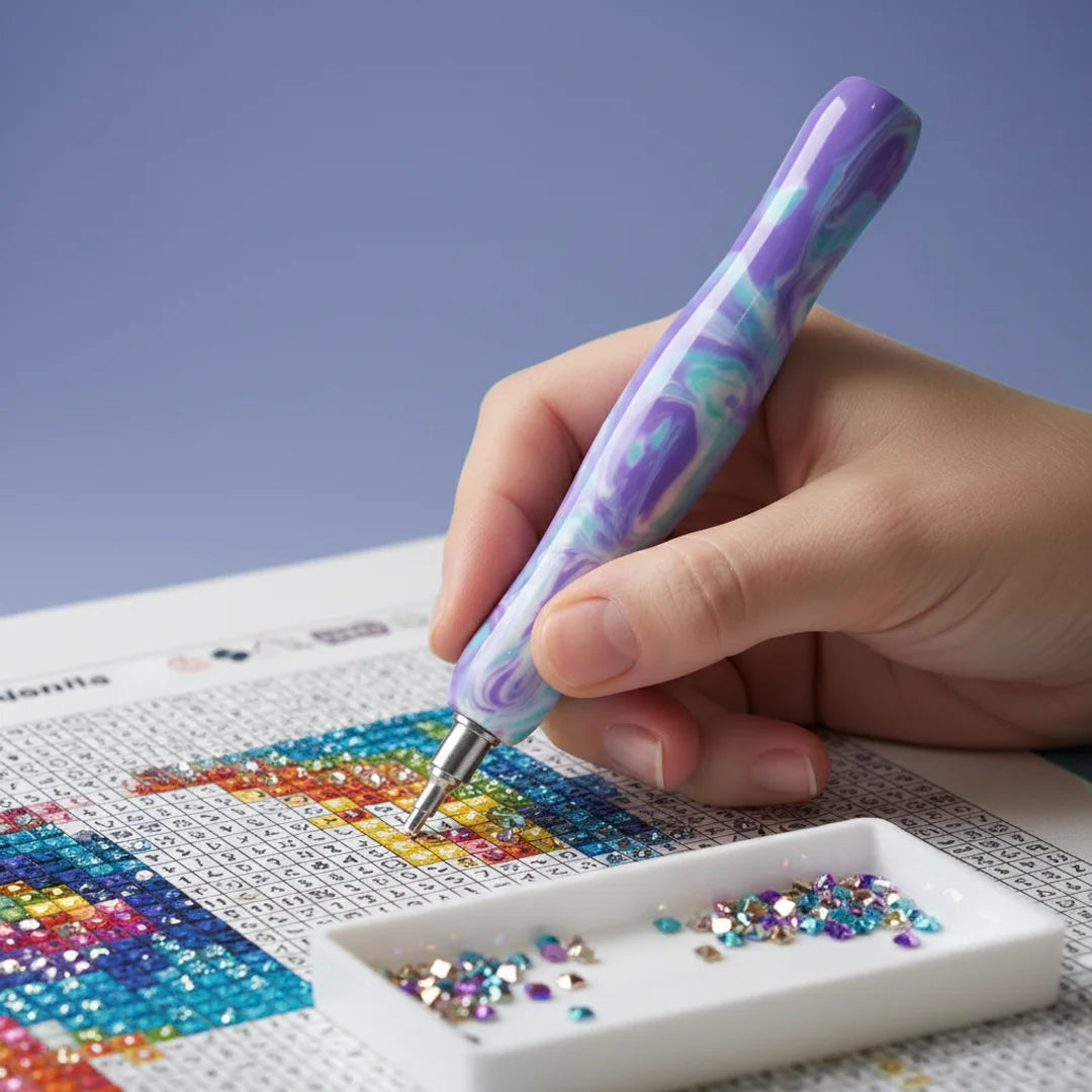 Premium Diamond Painting Pen Lava Paars
