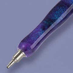 Premium Diamond Painting Pen Sterrenstof Paars