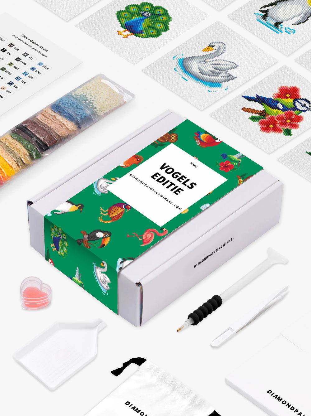 Mini Meesterwerken - Vogels editie (Set van 16)