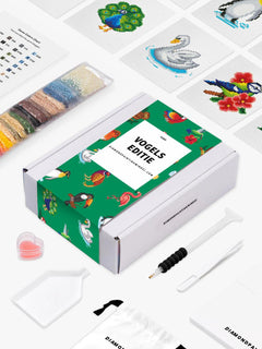 Mini Meesterwerken - Vogels editie (Set van 16)