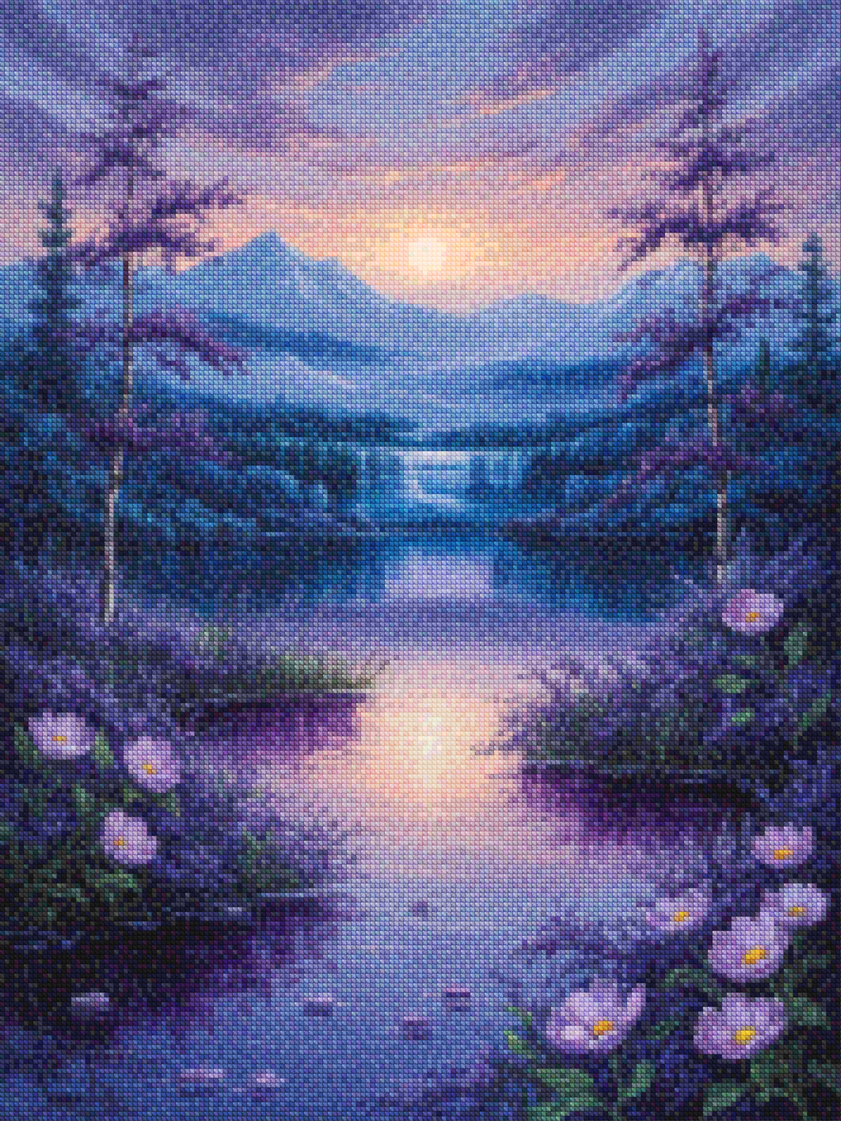Diamond Painting - Violette schemering