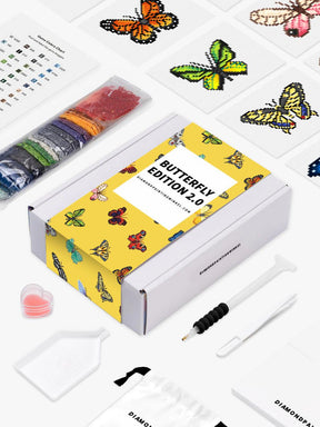 Mini Meesterwerken - Vlinders 2.0 (Set van 15)