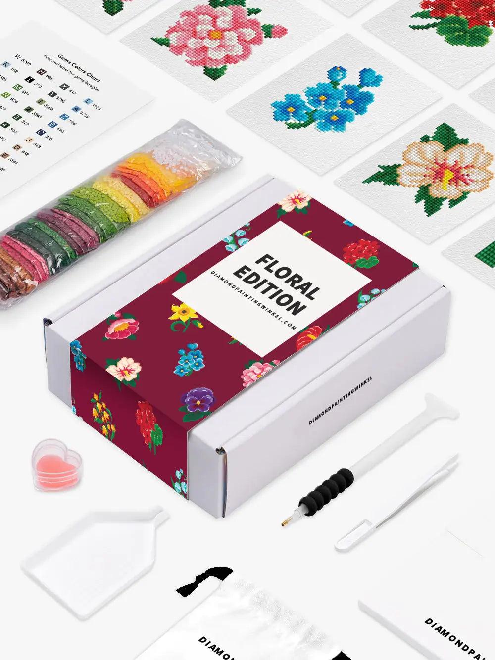 Mini Meesterwerken - Bloemen 2.0 (Set van 12)